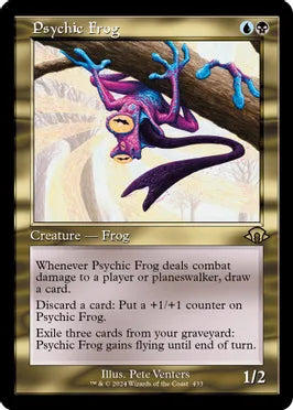 Psychic Frog / Retro Frame / Foil